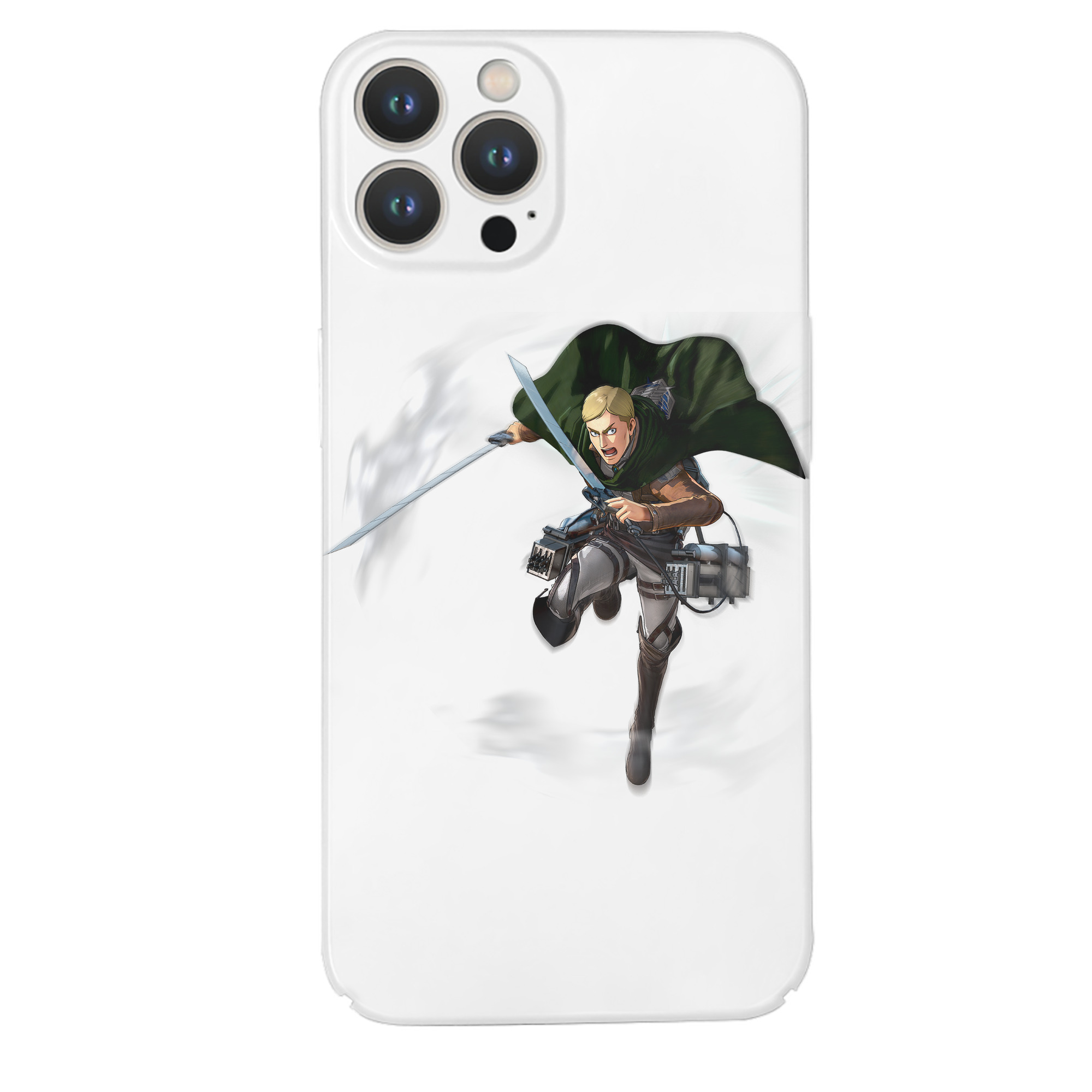 （画像用） 進撃の巨人 エルヴィン・スミス Attack on Titan Erwin Smith 【iPhone 14シリーズ対応】ハードケース